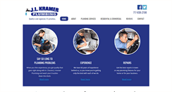 Desktop Screenshot of jlkramerplumbing.com